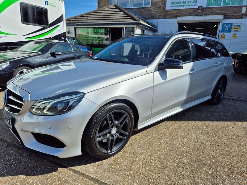 Used Mercedes E220 Premium 2016 Silver Estate