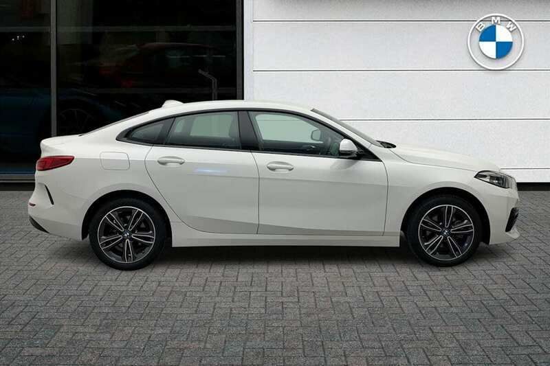 Used BMW 218 Sport Line 134 HP (98 kW) 2021 White Coupe