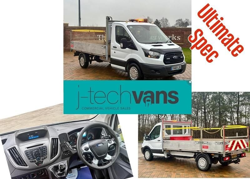 Used Ford Transit 130 HP (95 kW) 2019 White Pickup