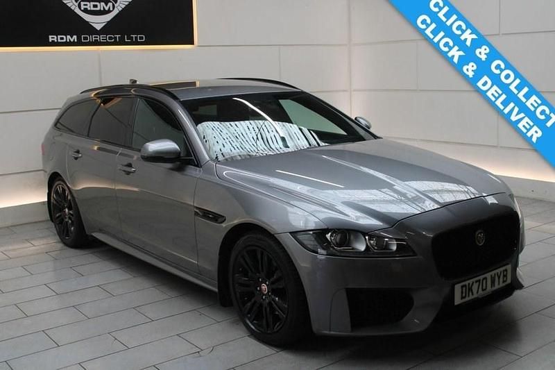 Used Jaguar XF Sportbrake Chequered Flag 180 HP (132 kW) 2020 Grey Estate