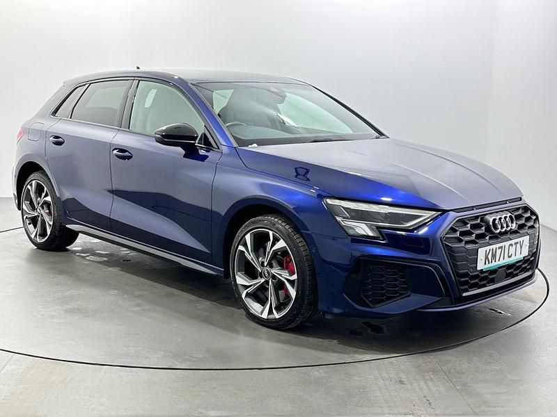 Used Audi A3 Sportback e-tron S-Line 2021 Blue Hatchback