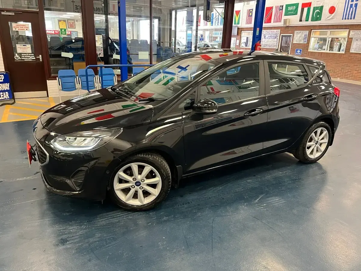 Used Ford Fiesta Trend 100 HP (73 kW) 2022 Black Hatchback