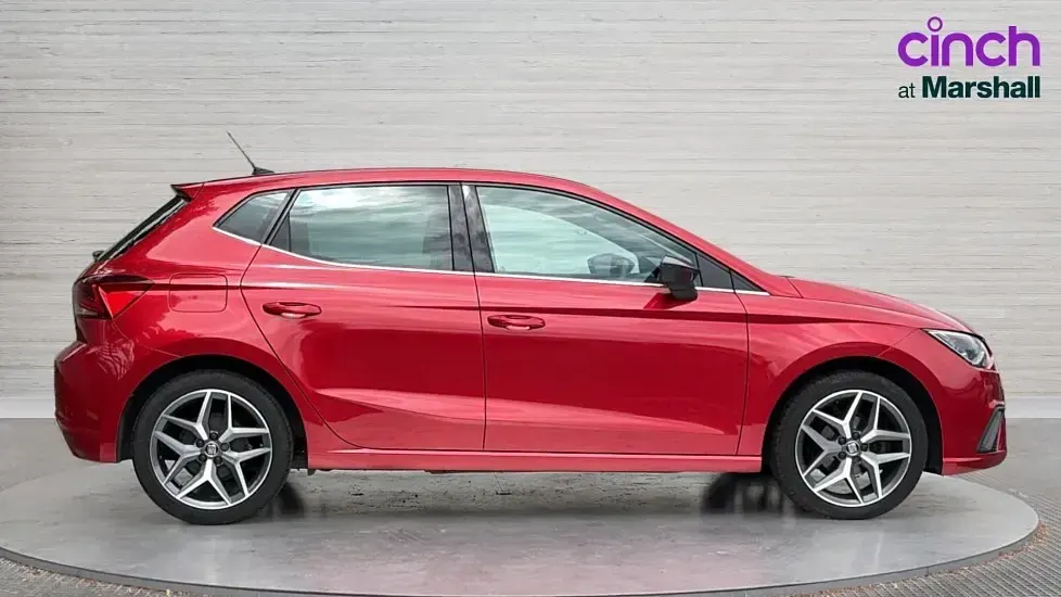 Used Seat Ibiza XCELLENCE 95 HP (69 kW) 2019 Red Hatchback