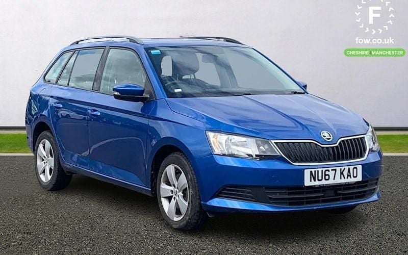 Blue Used 2017 Skoda Fabia SE Estate | £11,799 (Fair price) - Image 1/3