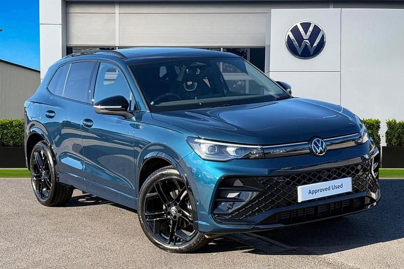 Blue Used 2025 VW Tiguan R-line SUV | £34,990 (Expensive) - Image 1/4