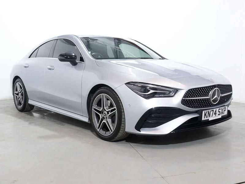Silver Used 2024 Mercedes CLA200 Executive Coupe | £27,800 (Fair price) - Image 1/1