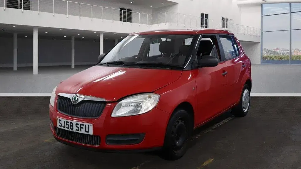 Used Skoda Fabia 2008 Red Hatchback