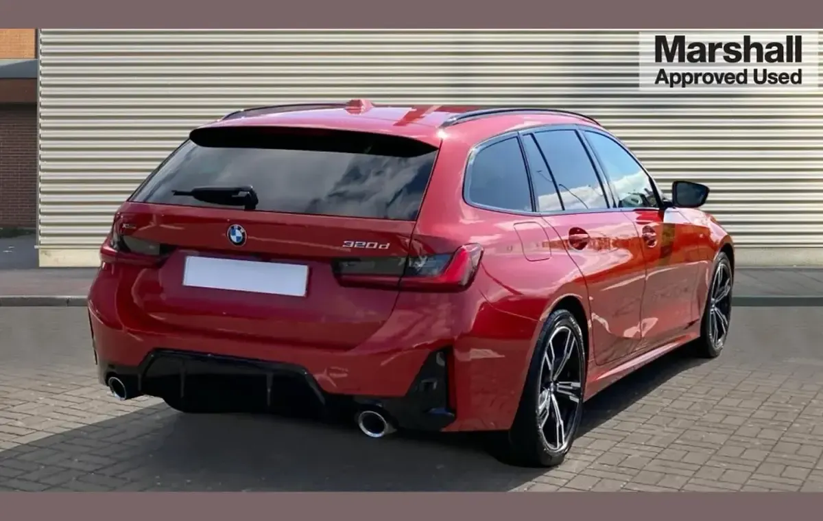 Used BMW 320e M Sport 187 HP (137 kW) 2022 Red Estate
