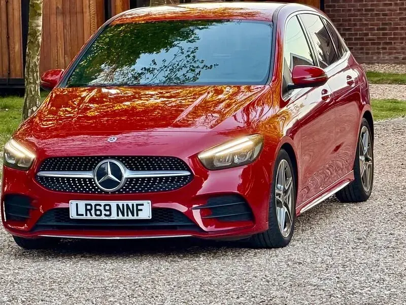 Used Mercedes B220 AMG Line Premium 2019 Red Hatchback