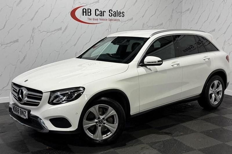 Used Mercedes GLC220 170 HP (125 kW) 2018 White SUV