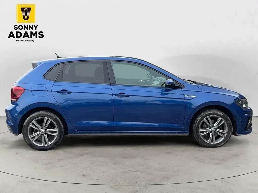 Usado VW Polo R-line 115 HP (84 kW) 2020 Azul Citadino