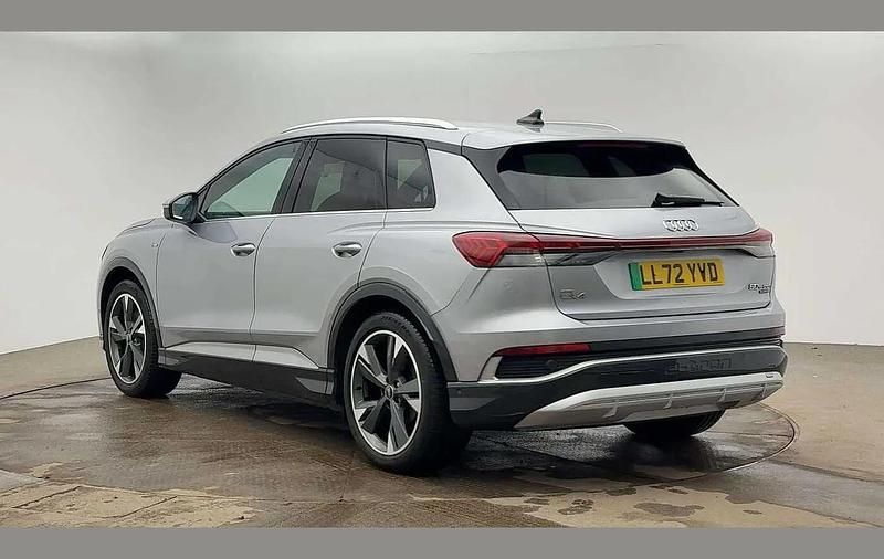 Used Audi Q4 e-tron S-Line 219 kW (299 HP) 2022 Silver SUV