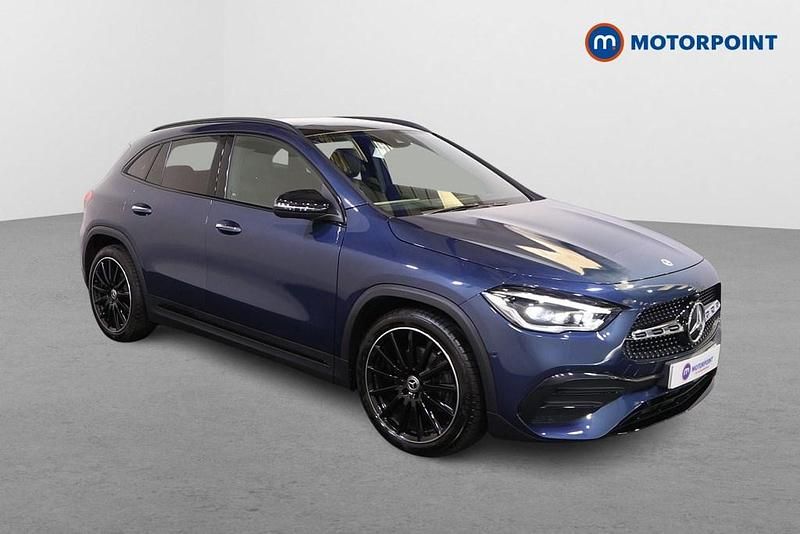 Blue Used 2022 Mercedes GLA200 AMG Line Premium Plus SUV | £29,999 (Fair price) - Image 1/4