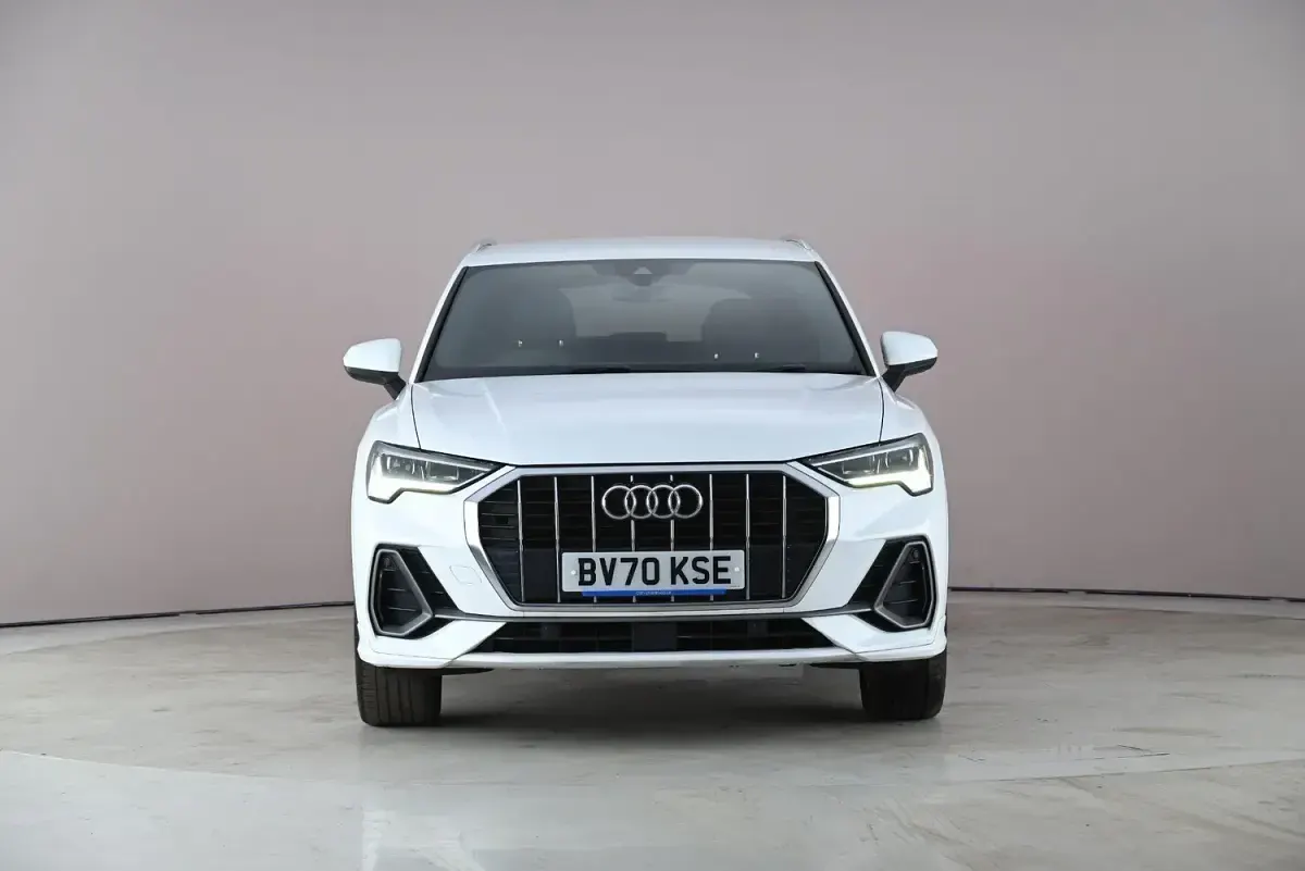 Used Audi Q3 S-Line 150 HP (110 kW) 2020 White SUV