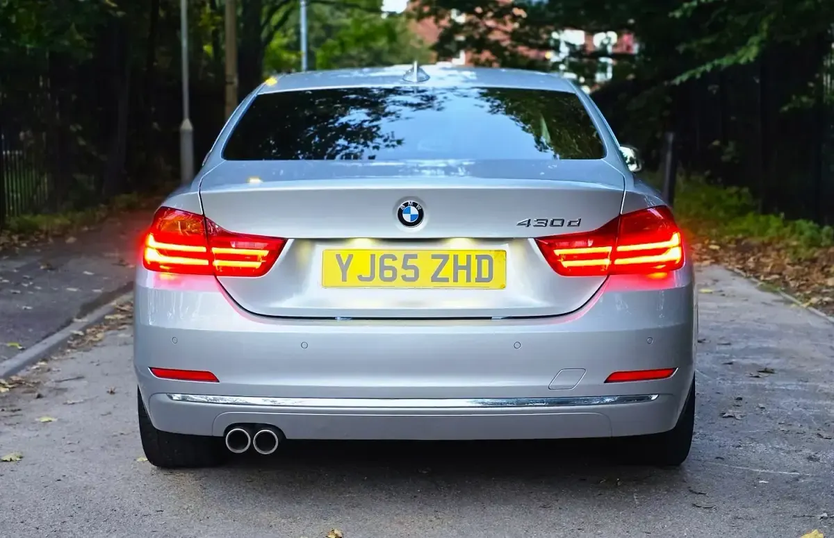 Used BMW 430 Luxury Line 254 HP (186 kW) 2015 Silver Coupe