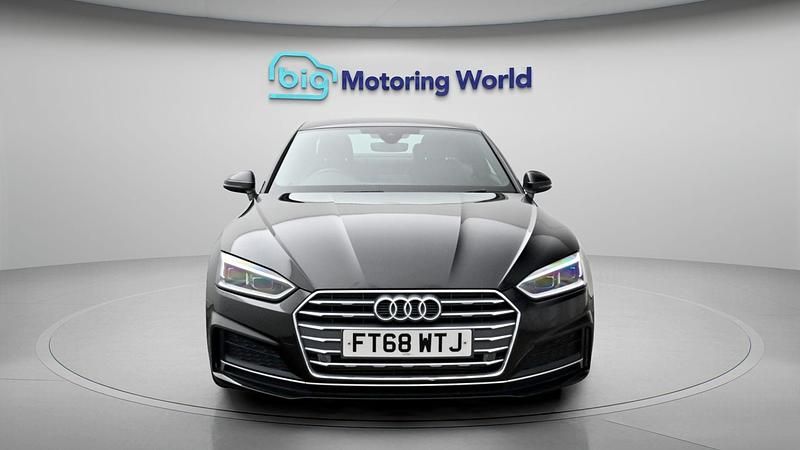 Used Audi A5 S-Line 190 HP (139 kW) 2019 Black Coupe