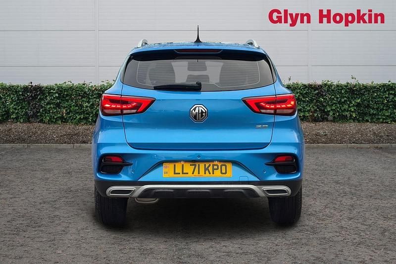 Used MG ZS Exclusive 2021 Blue Hatchback
