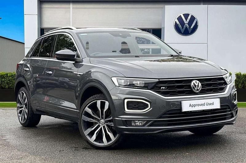 Grey Used 2020 VW T-Roc R-line SUV | £21,280 (Fair price) - Image 1/4