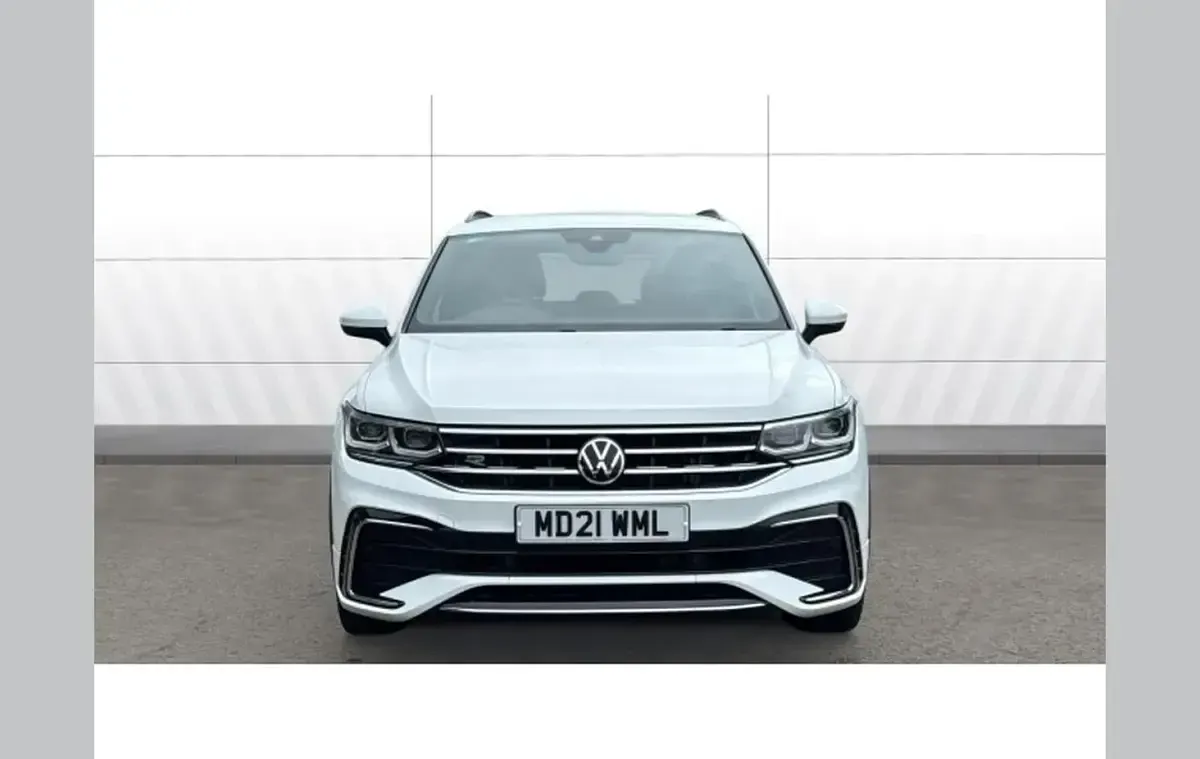 Used VW Tiguan R-line 147 HP (108 kW) 2021 White SUV