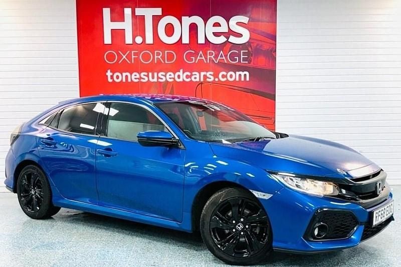 Blue Used 2018 Honda Civic SR Hatchback | £10,995 (Fair price) - Image 1/1