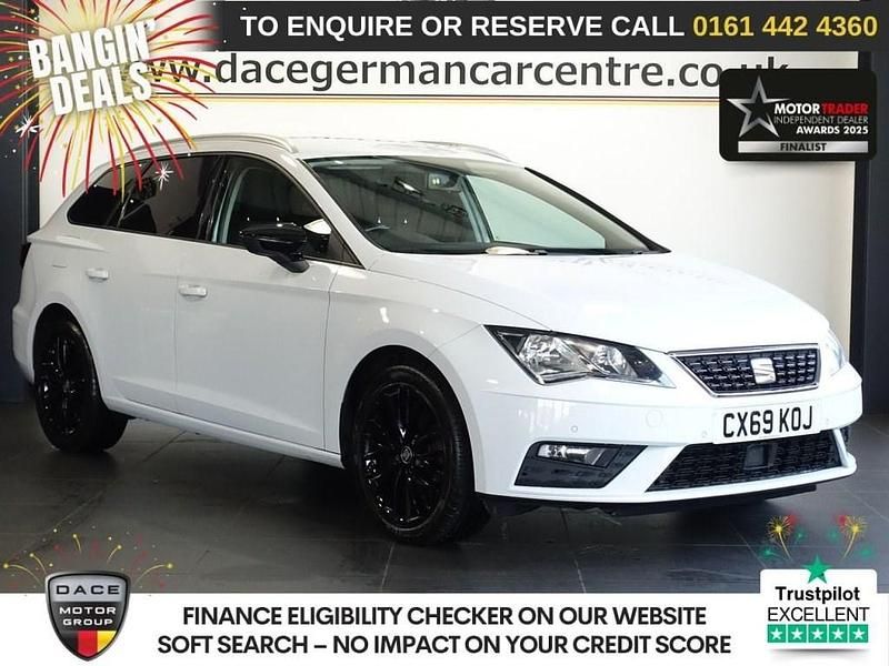 White Used 2019 Seat Leon SE Dynamic Estate | £8,550 (Fair price) - Image 1/4