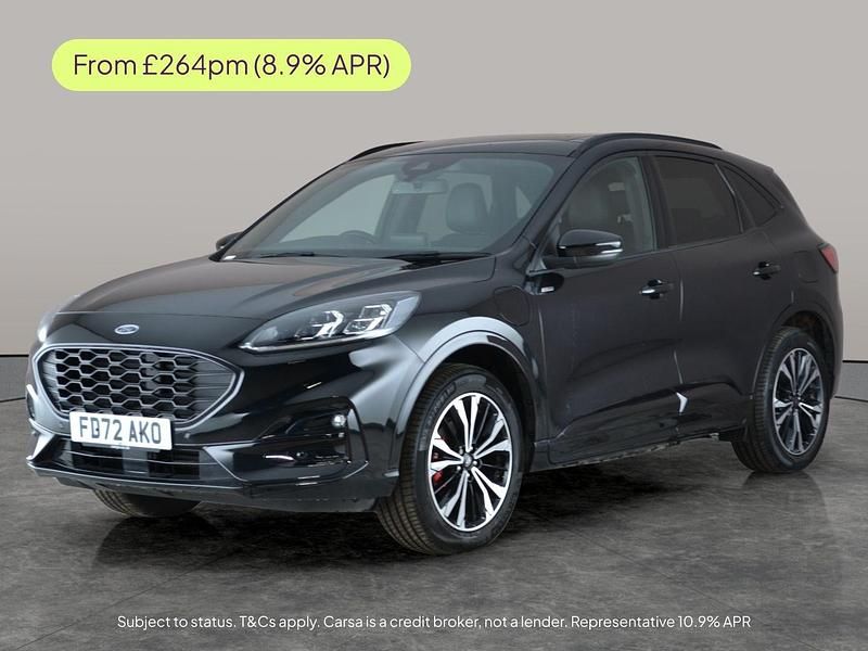 Black Used 2022 Ford Kuga ST-Line X SUV | £17,131 (Good price) - Image 1/3