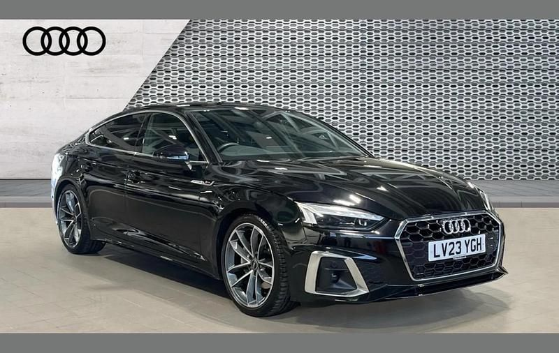 Used Audi A5 Sportback S-Line 204 HP (150 kW) 2023 Black Hatchback