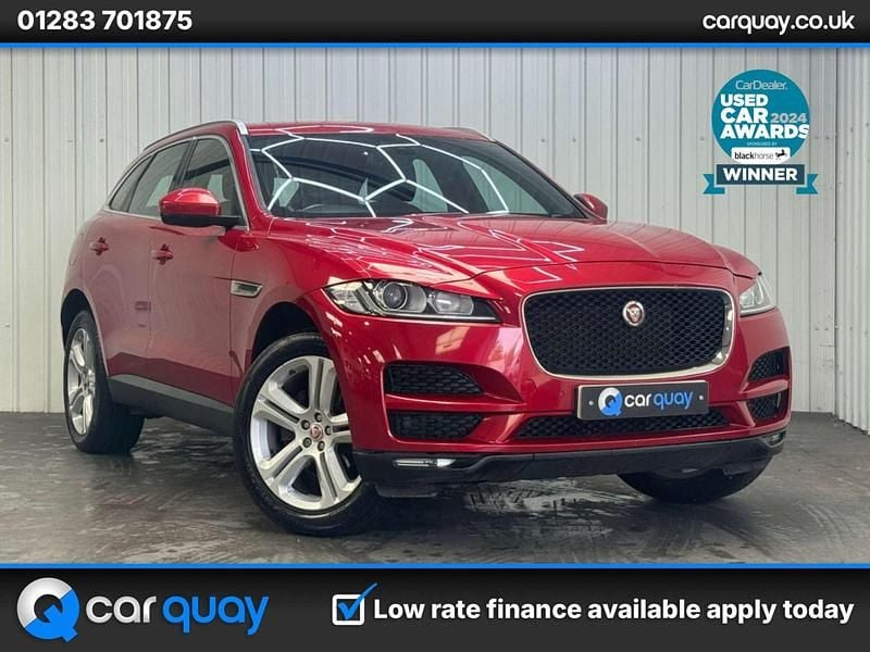 Red Used 2016 Jaguar F-Pace Prestige SUV | £9,495 (A bit pricey) - Image 1/2
