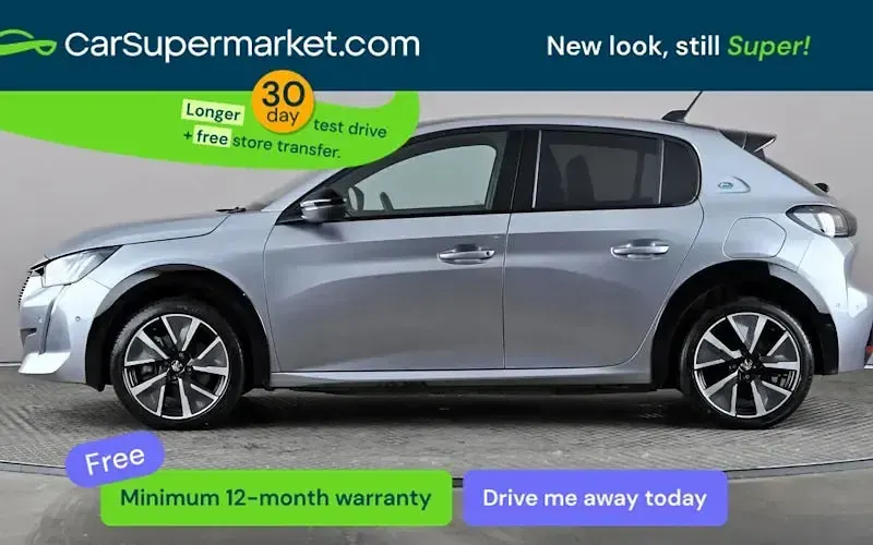 Second-hand Peugeot e-208 GTi 100 kW (136 CP) 2022 Gri Hatchback