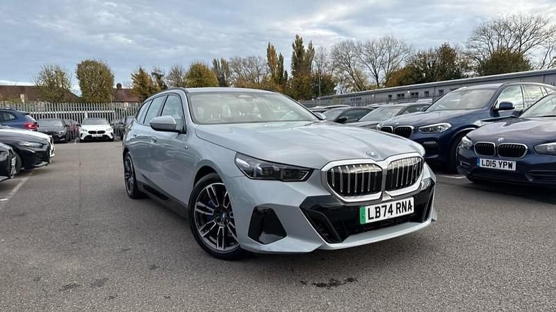 Grey Used 2024 BMW i5 M Sport Sedan | £45,638 (Expensive) - Image 1/4