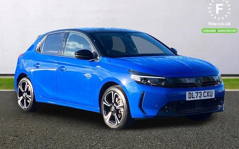 Used Vauxhall Corsa Ultimate 131 HP (96 kW) 2023 Blue Hatchback