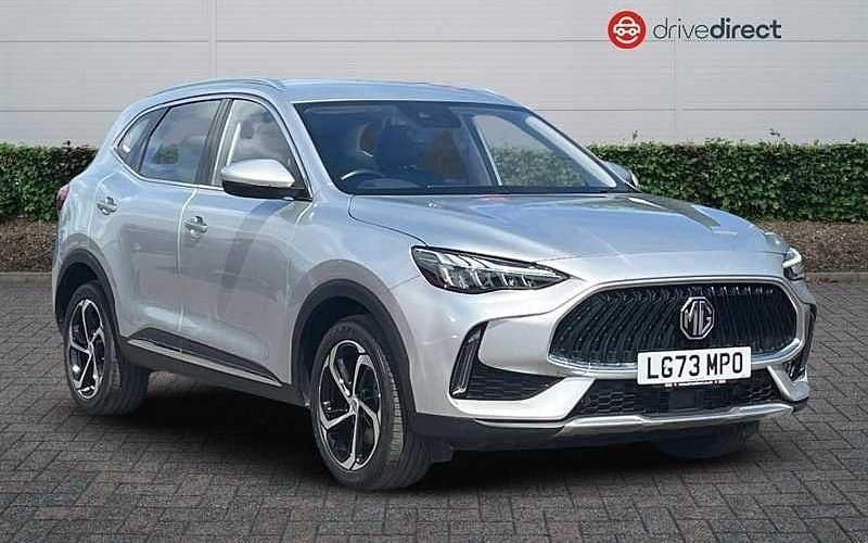 Metallic cosmic silver Used 2023 MG HS SE SUV | £15,359 (Fair price) - Image 1/4