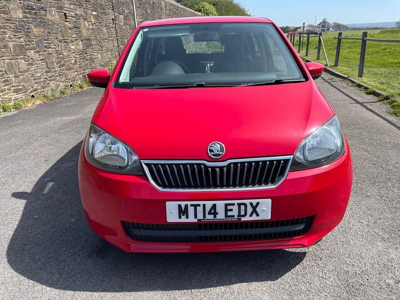 Usado Skoda Citigo SE 2014 Rojo Utilitario