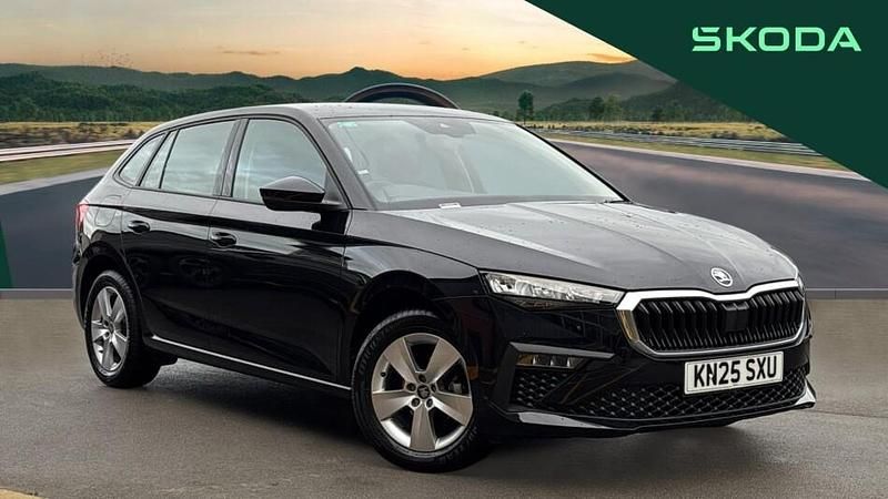 Black Used 2025 Skoda Scala SE Hatchback | £15,832 (Fair price) - Image 1/3