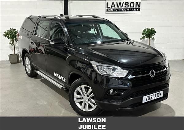 Black Used 2021 Ssangyong (KGM) Musso Pickup | £16,800 - Image 1/1