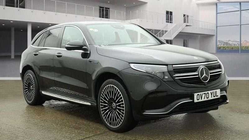 Black Used 2020 Mercedes EQC400 AMG Line Premium Plus SUV | £19,371 (Expensive) - Image 1/3