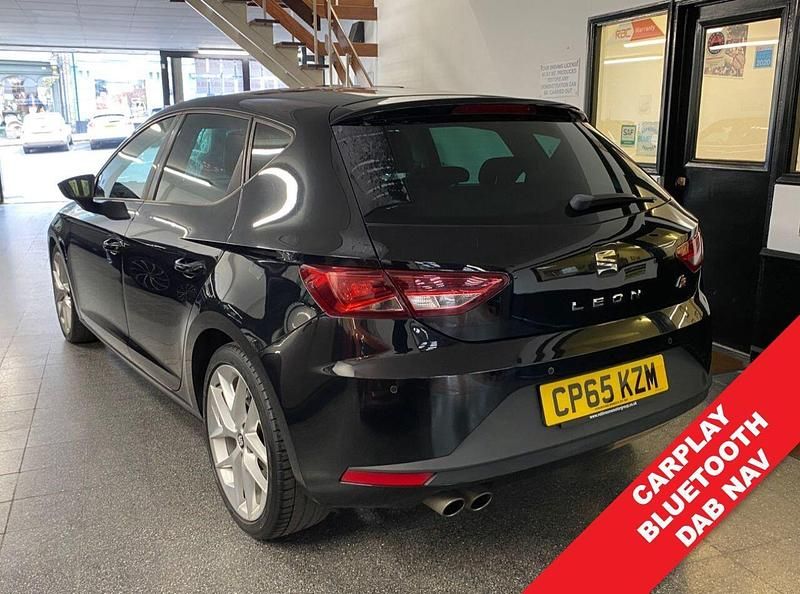 Used Seat Leon FR 150 HP (110 kW) 2015 Black Hatchback