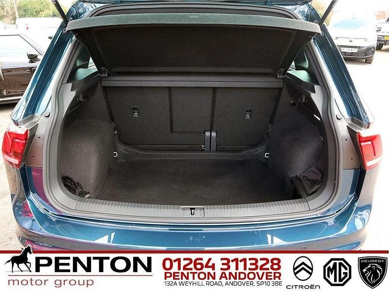 Used VW Tiguan R-line 150 HP (110 kW) 2021 Blue SUV