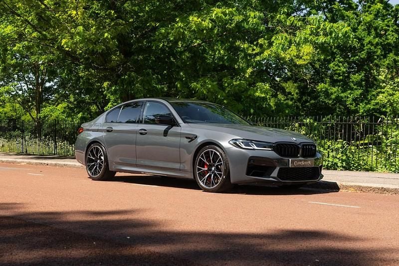 Grey Used 2022 BMW M5 Competition Edition Sedan | £57,950 (Good price) - Image 1/4