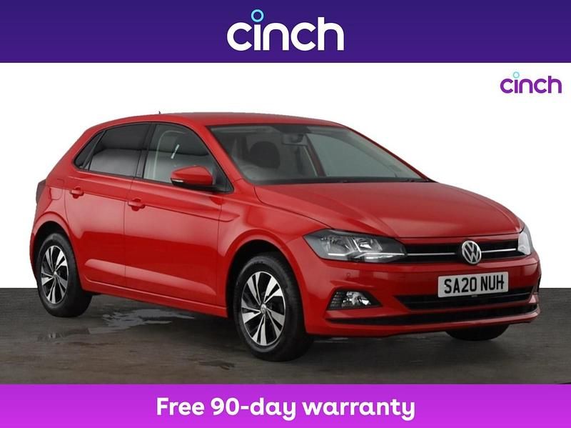 Red Used 2020 VW Polo Match Hatchback | £13,179 (Fair price) - Image 1/3