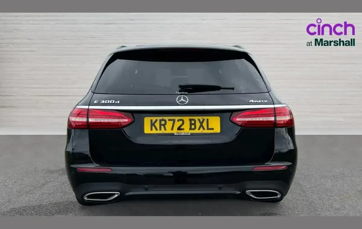 Used Mercedes E300 AMG line 265 HP (194 kW) 2023 Black Estate