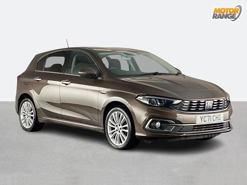 Bronze Used 2021 Fiat Tipo Life Hatchback | £8,895 (Fair price) - Image 1/4