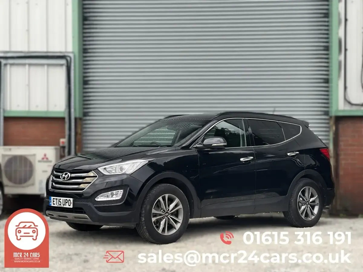 Used Hyundai Santa Fe Premium 194 HP (142 kW) 2015 Black SUV