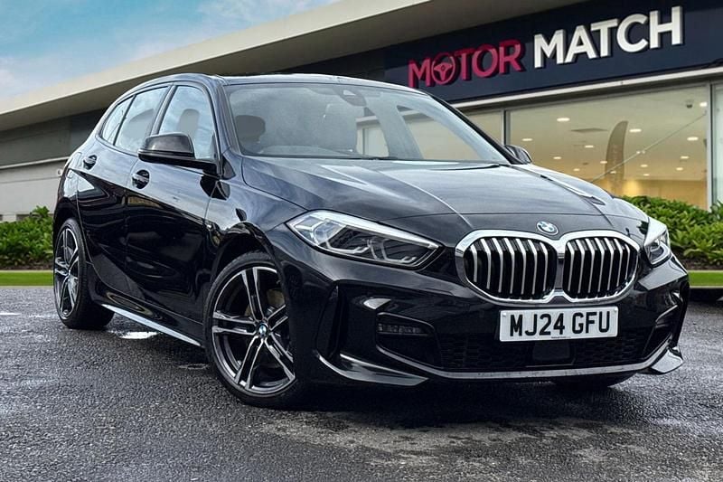 Black Used 2024 BMW 116 M Sport Hatchback | £22,750 (Fair price) - Image 1/4