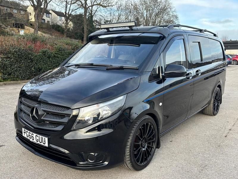 Used Mercedes Vito 163 HP (119 kW) 2017 Black Van
