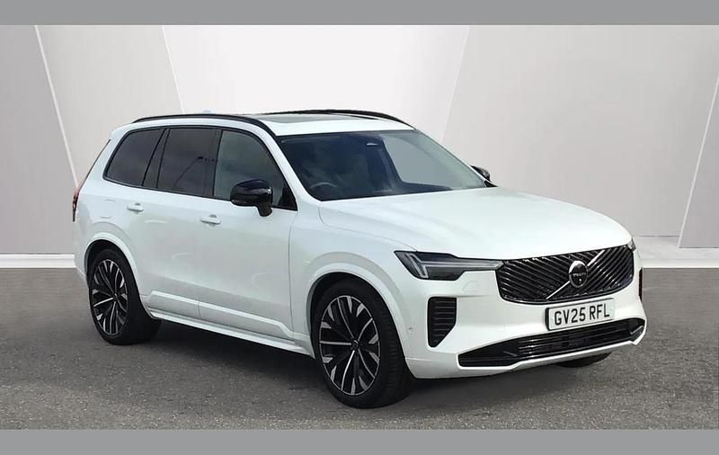 White New 2025 Volvo XC90 Plus SUV | £64,950 - Image 1/4