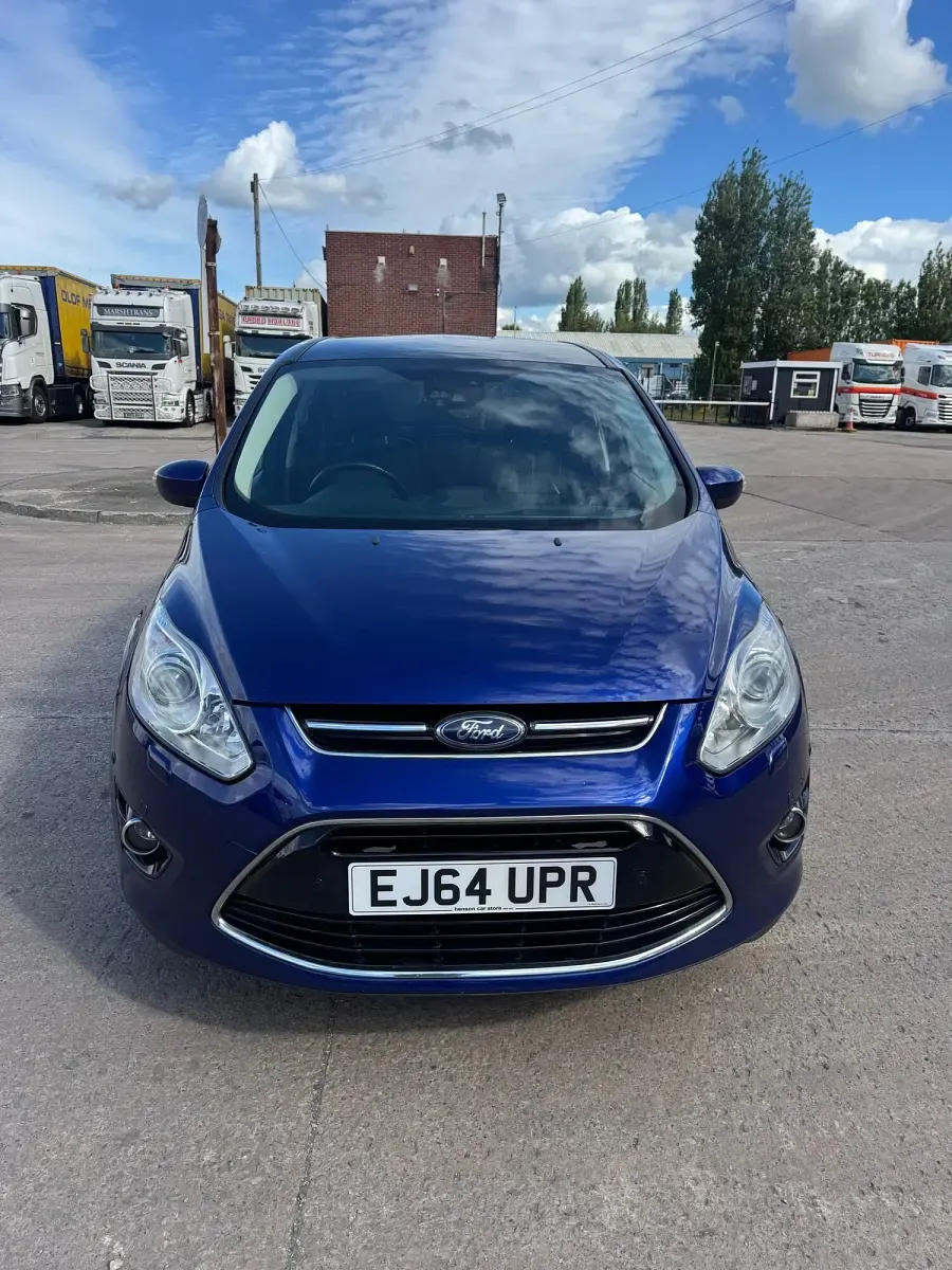 Used Ford Grand C-Max Titanium X 115 HP (84 kW) 2014 Blue MPV