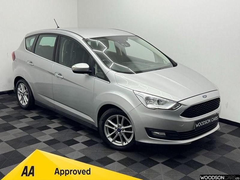 Used Ford C-MAX Zetec 120 HP (88 kW) 2018 Silver MPV