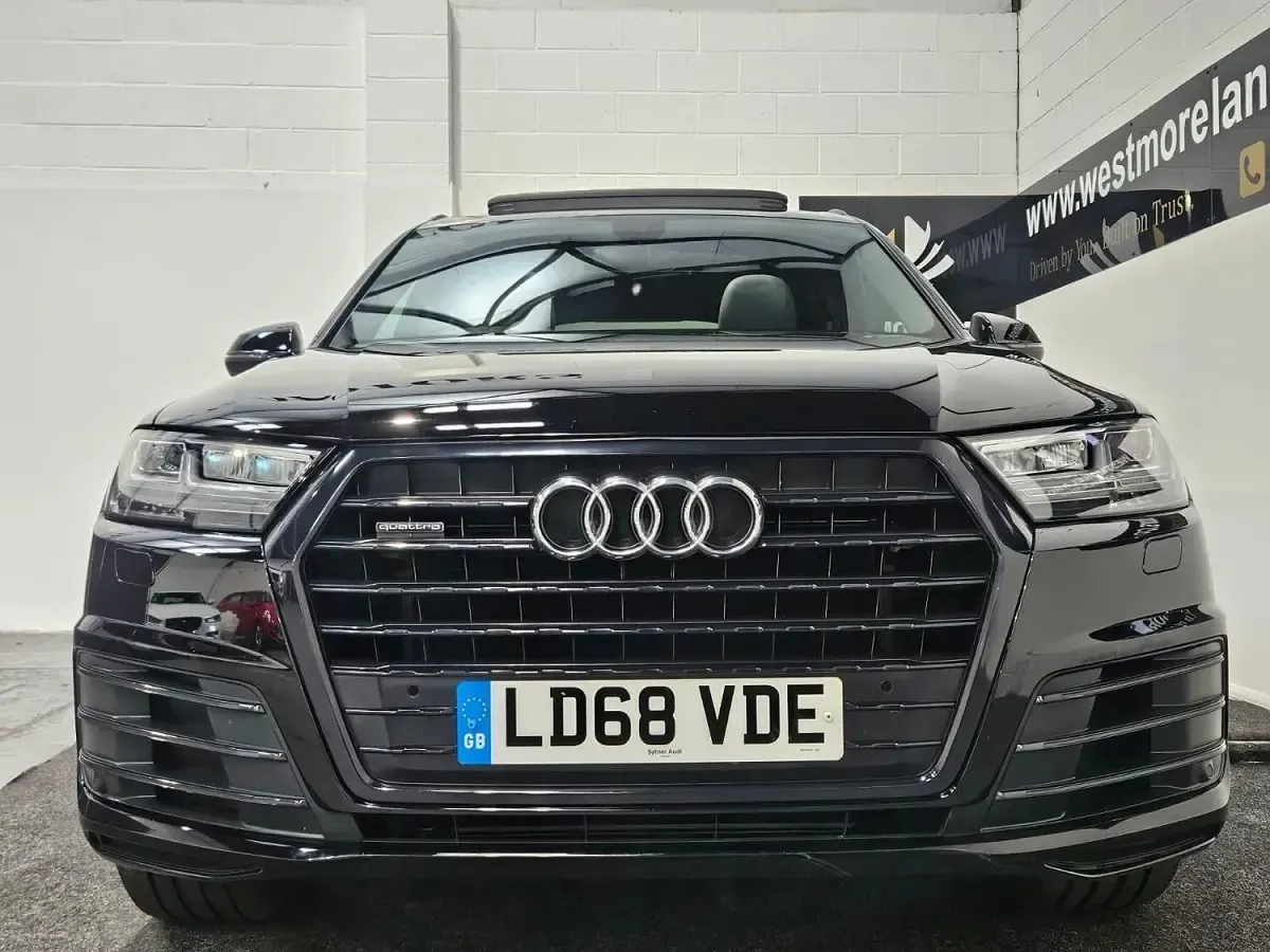 Used Audi Q7 Black Edition 286 HP (210 kW) 2018 Black SUV