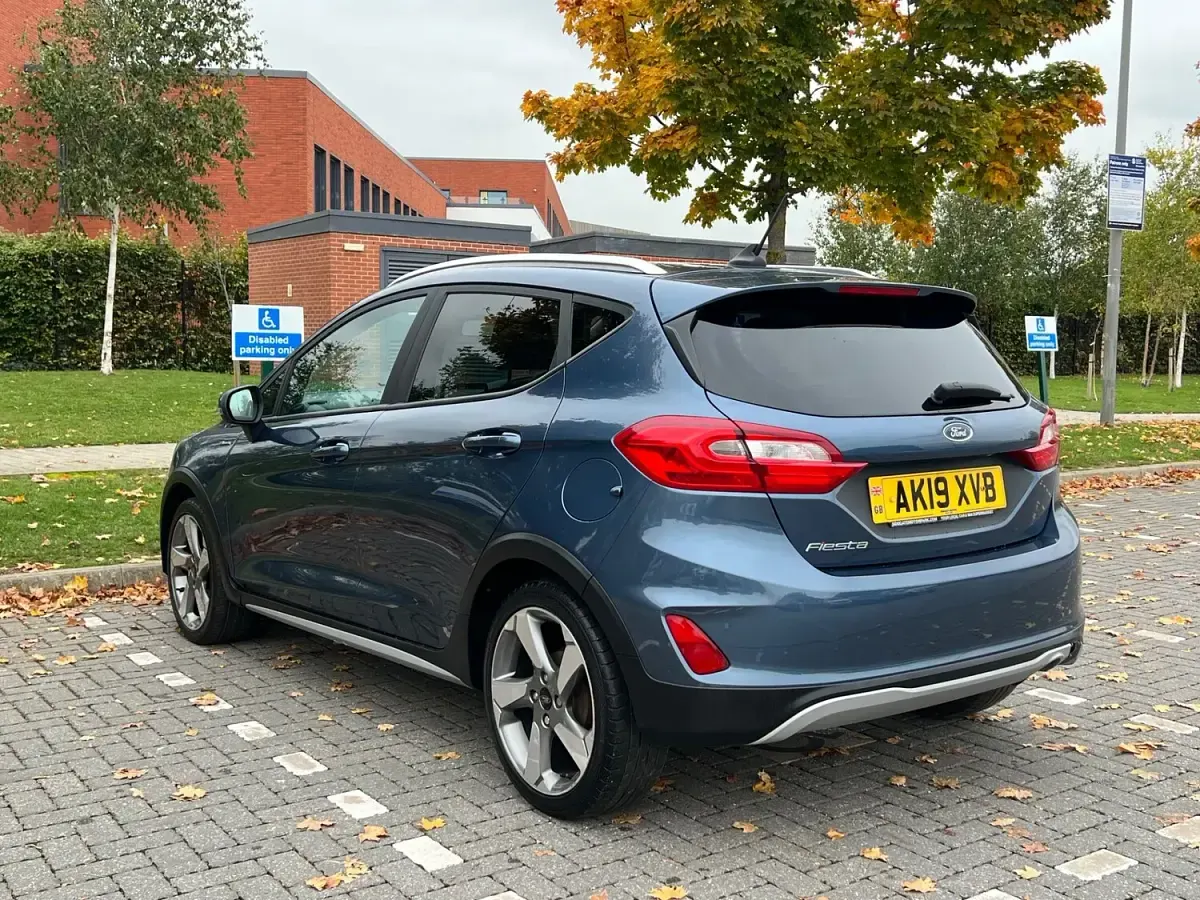 Used Ford Fiesta Active 2019 Blue Hatchback